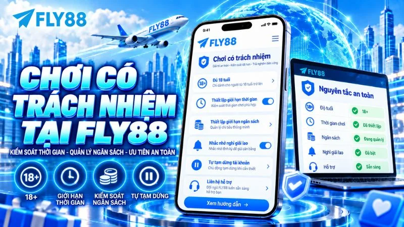 Chơi có trách nhiệm tại FLY88 với giới hạn thời gian và ngân sách